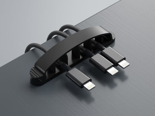 Suporte para cabos Techancy, TZ6291, embalagem com 3 unidades, prático